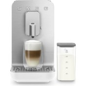 Resim Smeg BCC13WHMEU Mat Beyaz Espresso Otomatik Kahve Makinesi 