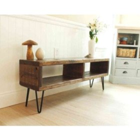 Resim Umutpark Umuthomedesing Ahşap Rustik Tv Ünitesi. 