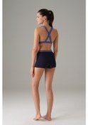 Resim Doreanse Kadın Lacivert Boxer Model Spor Şort 8161-lacıvert 