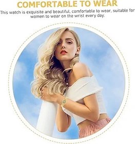 Resim GALPADA Şık Süslemeli Kadın Saati Çok Amaçlı Kemerli Saat Zarif Tasarım Ile Göz Alıcı Görünüm Sağlar 