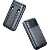 Resim Mcdodo MC-0231 10000 Mah 33W Göstergeli Çift Kablolu Powerbank Siyah 