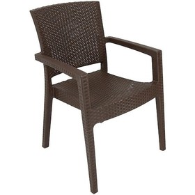 Resim Depootoptan Mandella Zeus Rattan Koltuk (6 Adet) Kahverengi 