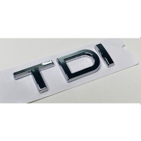 Resim Audi A5 Tdi 2008 - 2018 Arka Bagaj Yazısı Krom 