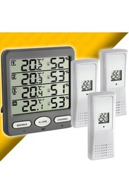 Resim Sevgift TFA 30.3054.10 ´Klima Monitor´ Çoklu Ortam Sıcaklık ve Nem Takip Cihazı 
