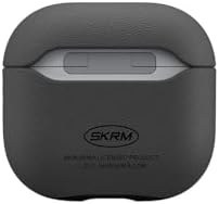 Resim Airpods 4 İle Uyumlu Kılıf SkinArma PU Deri Tasarımlı Spunk Kulaklık Kılıfı Koyu Yeşil 