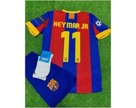 Resim Legent Lady Barc/elona 2010 London Final Neymar 11/ Çocuk Forması 4 Lü Set 