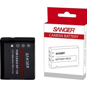 Resim Sanger NP-130 Casio Fotoğraf Makinesi Batarya 