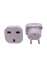 Resim Ingiliz Fiş Adaptör Çevirici Ingiliz-Türk Çevirici Priz Adaptör 