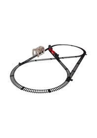 Resim Oyuncak 25 Parça Sesli Ve Işıklı Buharlı Tren Seti Demiryolu Seti Oyuncak Tren Seti Buhar Atar 