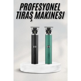 Resim Tıraş Makinesi Saç Sakal Ense Çizim Ayarlanabilir Başlık 