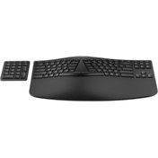 Resim HP 960 Ergonomik Kablosuz Klavye Siyah 7E755AA 