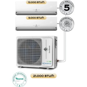 Resim Baymak De Dietrich Clımup Multi Klima 21 Dış/9+12 Iç (Montaj Dahil) 