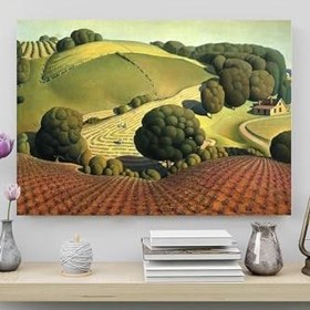 Resim Postermanya (pster20312) Young Corngrant - Grant Wood Sanatsal Poster 90 x 130 