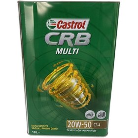 Resim Castrol Crb Multi 20W-50 Apı CF-4 Motor Yağı 18 L 