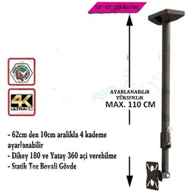 Resim vestel Seg Regal 10 İnç 32 İnç Lcd Lcd Tv için Tavan Askı Aparatı 