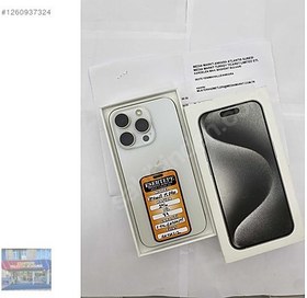 Resim Apple iPhone 15 Pro İkinci El TR | 256 GB | Beyaz 