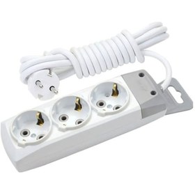 Resim Depa Topraklı Grup Priz 3'lü 2 Metre Kablolu Anahtarlı 0 