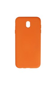 Resim artlab Art Galaxy J7 Pro / J730 Kılıf Nano İçi Kadife Silikon - Turuncu Lab 