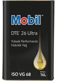 Resim Mobil Dte 26 Ultra Yüksek Performanslı Hidrolik Yağı Teneke 16 L 