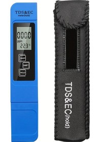 Resim 3in1 Su Kalitesi Algılama Kalem Ev İçme Suyu Saflığı Ec Metre Yüksek Doğruluk Blue Holsters Box -1/0 Bar 