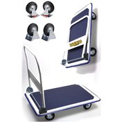 Resim Deko Turkey Katlanır Malzeme Koli Yük Paket Taşıma Arabası 300kg 