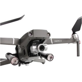 Resim Profisher Dji Mavic 2 Pro Için Çift Led Fener Gece Uçuş Seti Açı Ayarlı Çerçeve 