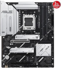 Resim Asus Prıme X870-p, 4xddr5, 4xm.2, Hdmı, Dp, Type-c, Am5 Soket Gamıng Anakart 