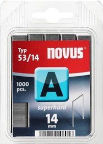 Resim Novus A Tip 53/14mm Süper Sert Zımba Teli 1000 Li Paket 