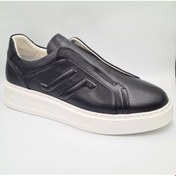 Resim Libero 5552 Siyah Hakiki Deri Eva Taban Erkek Casual Sneaker Siyah 