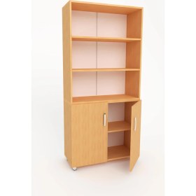 Resim 3G Tasarım Üç Raflı İki Kapaklı Ofis Dolabı Dosya Dolabı 3G-033-KD-KAYIN/90x37x190h 