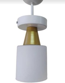 Resim Mylights Modern Beyaz Tekli Sarkıt Avize 1 0Cm En 30Cm Yükseklik 