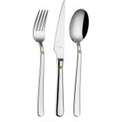 Resim Aryıldız Fiore S Gold Pvd 24 Parça Yemek Takımı 