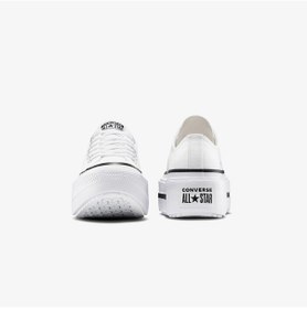 Resim Converse Chuck Taylor All Star Lift Double Stack Platform Kadın Beyaz Sneaker A15491c Beyaz 