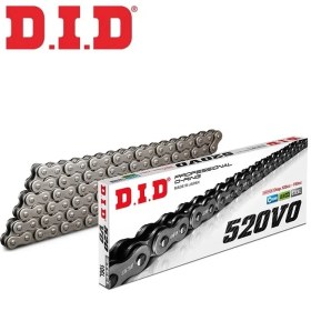 Resim DID 520 ORİNGLİ ÇELİK ZİNCİR 112 L MOTOSİKLET ZiNCİRİ 