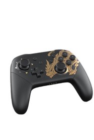 Resim Dobe Nintendo Switch PRO Monster Hunter Rise Gold Controller Gamepad 