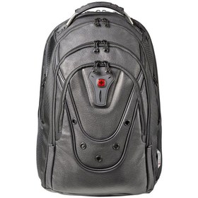 Resim Wenger Ibex 125Th Leather Backpack Siyah 