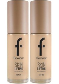 Resim Skin Lifting Sıkılaştırıcı Bakım Yapan Kremsi Dokulu Spf 30 Fondöten 100 Sand 2 Paketi 