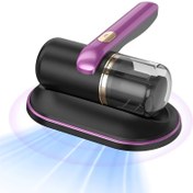 Resim JKUOO Yeni Otomatik Isıtmalı Şarj Edilebilir USB Yatak Vakum Temizleyici - Yastıklar, Koltuklar ve Halılar için Uygun, Evcil Hayvan Tüyü Alma Aracı 