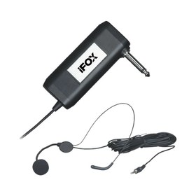 Resim İFOX FX-23 Kablolu Headset Kafa Mikrofonu 