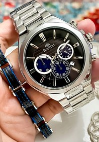 Resim Bentini YENİ SEZON GÜMÜŞ RENK ÇELİK KORDON ERKEK KOL SAATİ BABALAR GÜNÜ HEDİYESİ SEVGİLİLER GÜNÜ 