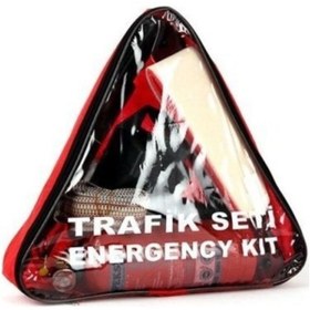 Resim CARSESUAR Trafik Ve Ilk Yardım Seti (yangın Söndürme Tüplü) Boyunluklu Üçgen 