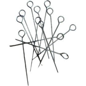 Resim 10 Adet Gümüş Renkli Airfryer Şiş Teli, Dayanıklı ve Pratik Kullanım Için Ideal 