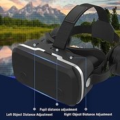 Resim ve Android Telefonlar için 3D VR Kulaklıklar, 3D Gözlük Kaskları Mobil Oyunlar ve Filmler için VR Gözlükleri, Çocuklar ve Yetişkinler için Evrensel Sanal Gerçeklik 
