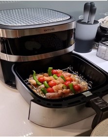 Resim Tefal Fw201 Easy Fry & Grill Steam+ Airfryer 6.5l Uyumlu Izgara Teli Takımı 