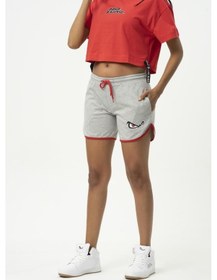 Resim No Fear Kadın Şort Gri 001 