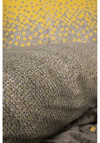 Resim Cotton Box Oyster Battaniyeli Çift Kişilik Nevresim Takımı Kahve 