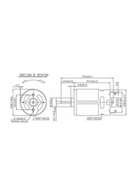 Resim 12 Volt Dc Şarjlı Matkap Motoru Rs-550 