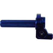 Resim Motosiklet Off-road Araç Modifiye Cnc Kolu Gaz Kelebeği Kelepçesi El Kavrama Büyük Tork Yağ Görsel Gaz Kelebeği Hızlandırıcı Mavi Mavi 