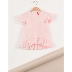 Resim Ollie&Olla Pembe Nopeli Kız Çocuk Bluz 