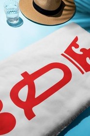 Resim Dijital Baskı Plaj Deniz Havlusu Queen Desenli Peştamal HVL0099 